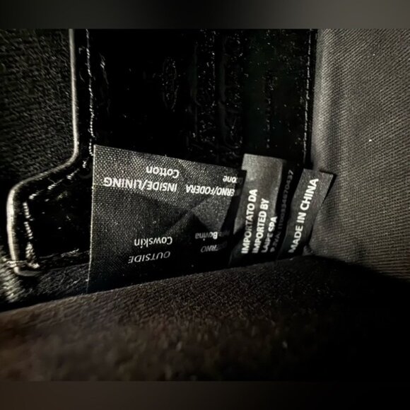 🆕 VIVIENNE WESTWOOD 🧿 NWOT Black Patent Leather Kelly Small Top Handle - AUTH - Picture 15 of 16